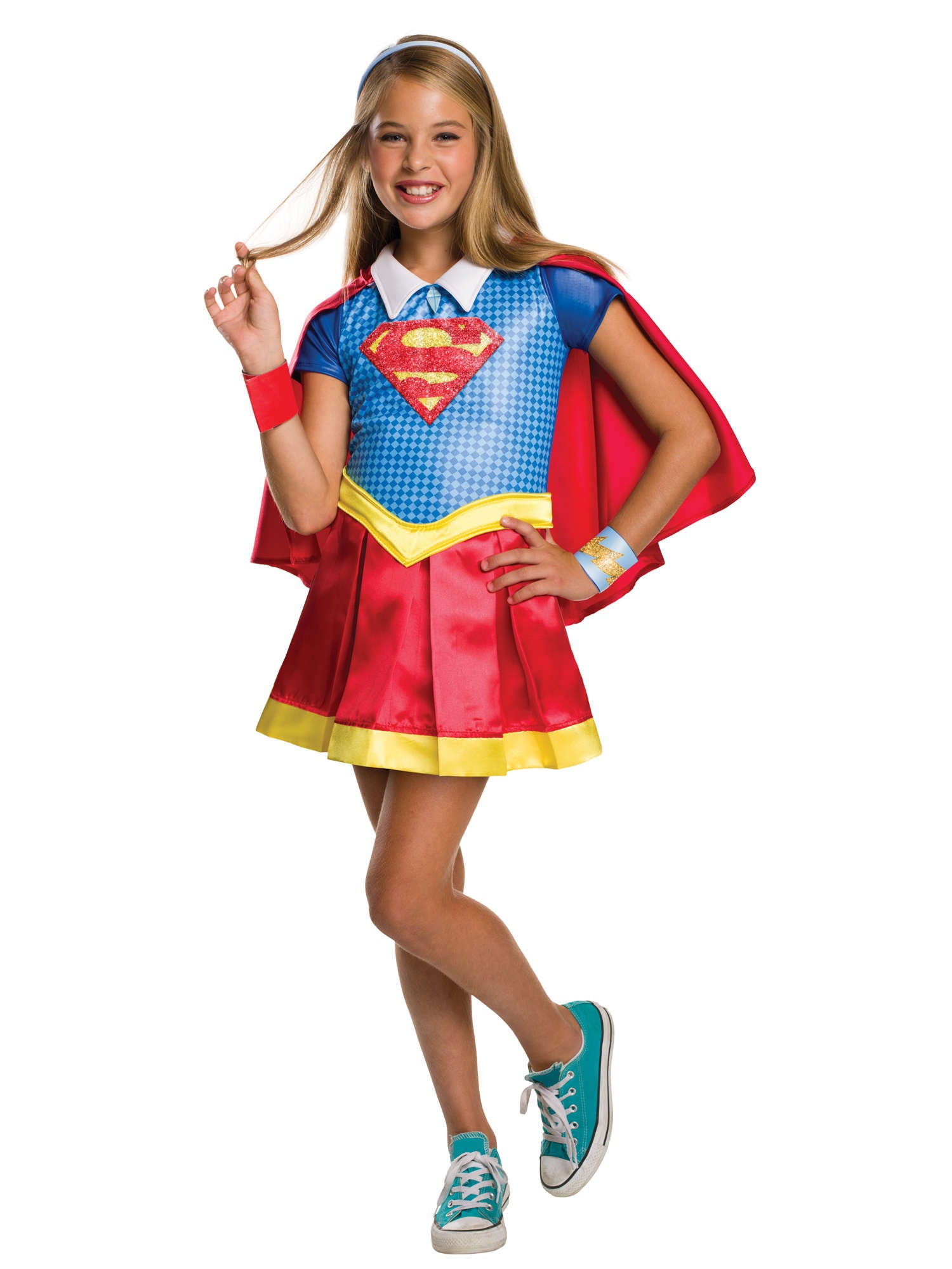 Deluxe Supergirl Kinderkostüm