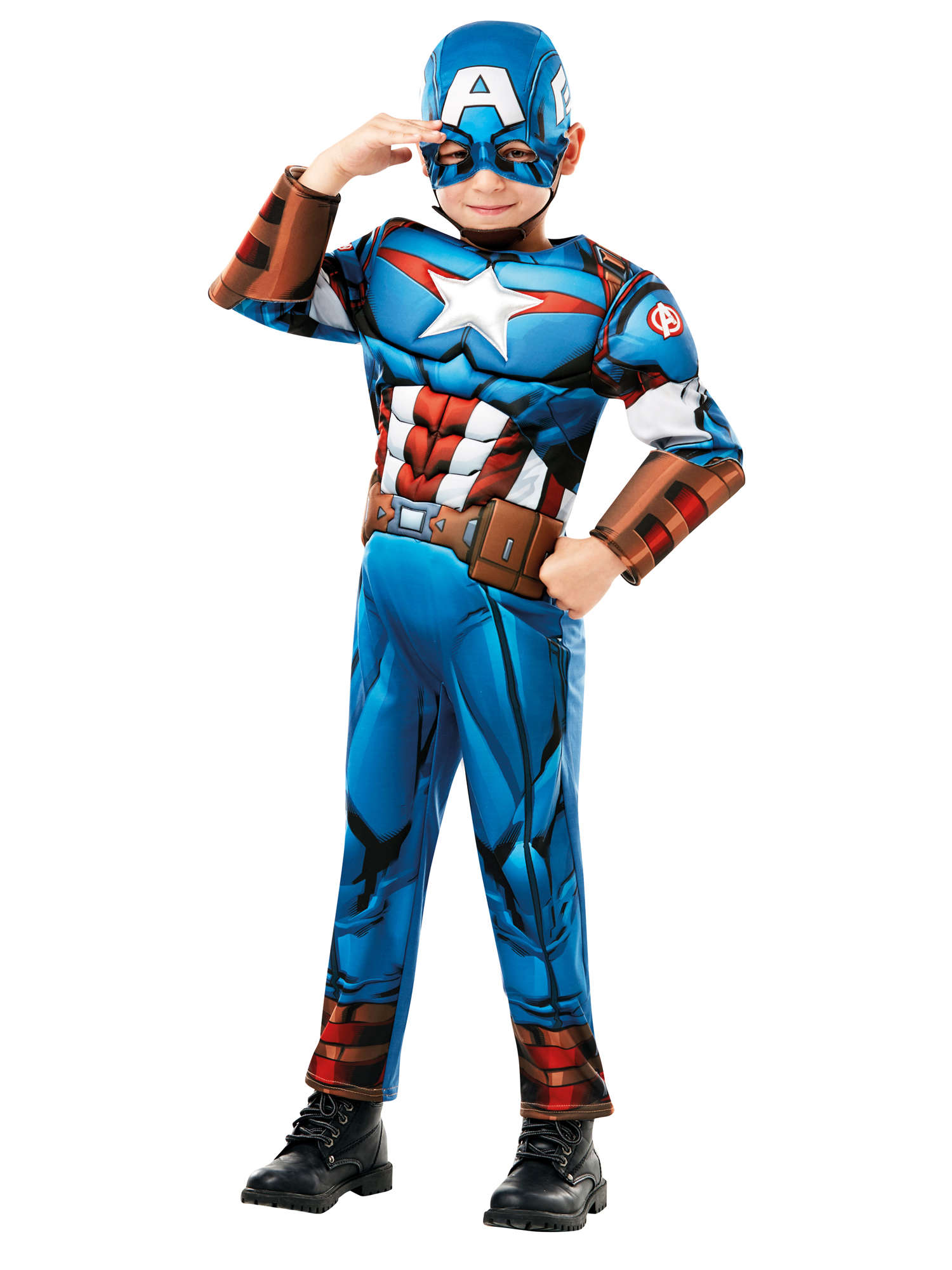 Marvel Captain America deluxe Kinder-Kostüm