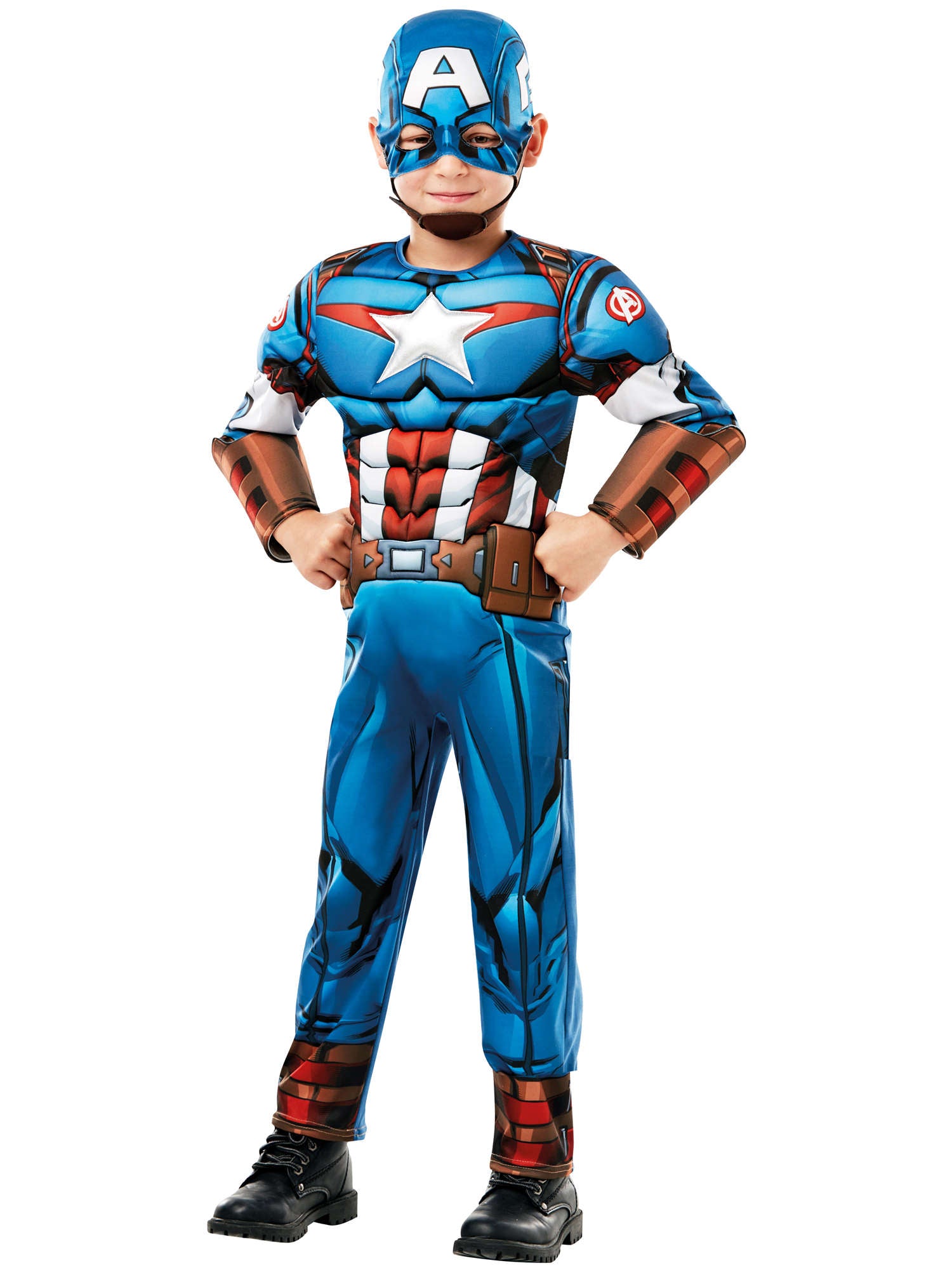 Marvel Captain America deluxe Kinder-Kostüm