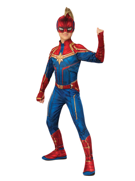 Captain Marvel Mädchen Kostüm