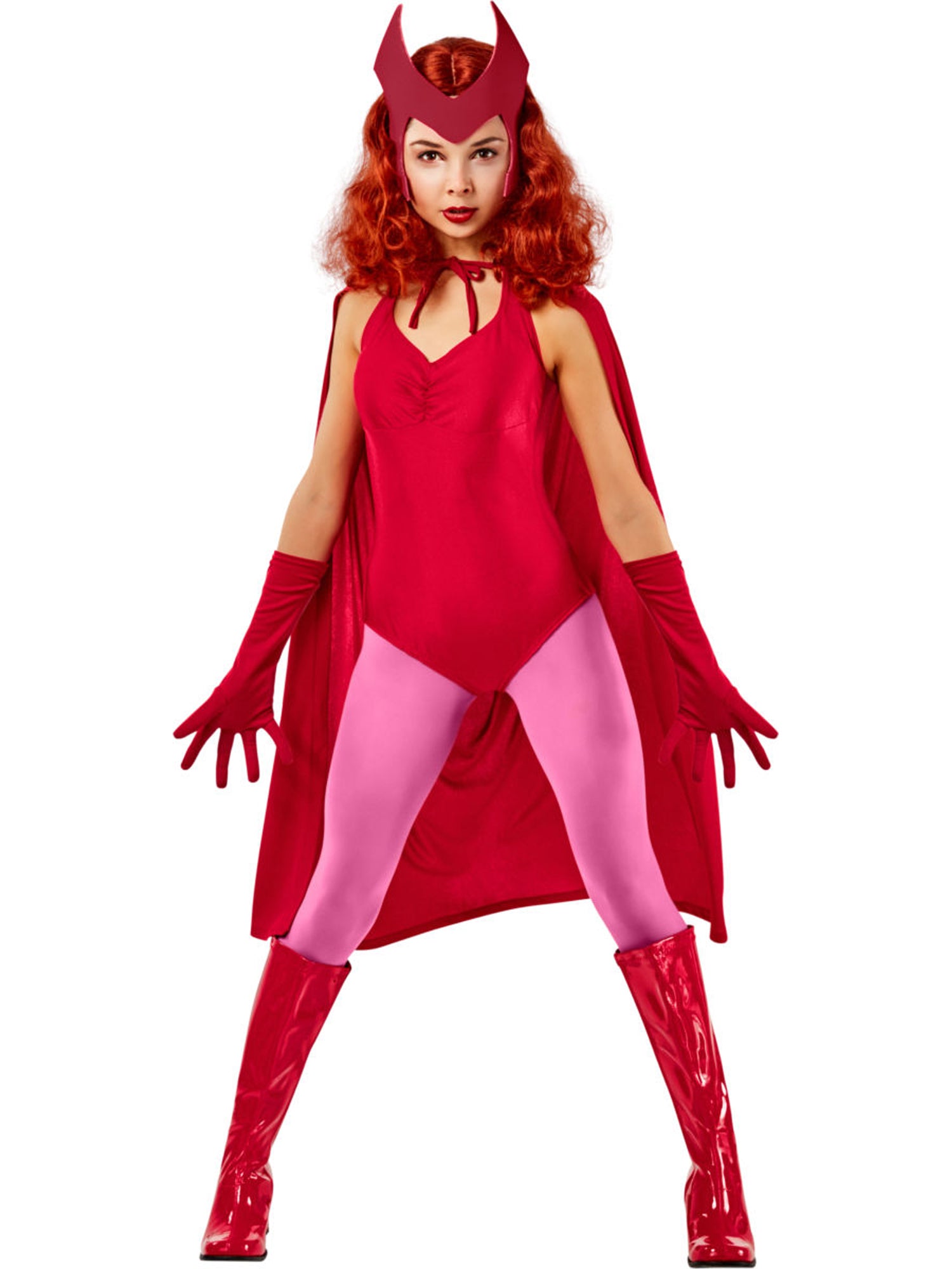 Deluxe Wanda/Scarlet Witch Halloween-Outfit Erwachsenenkostüm Von Marvel