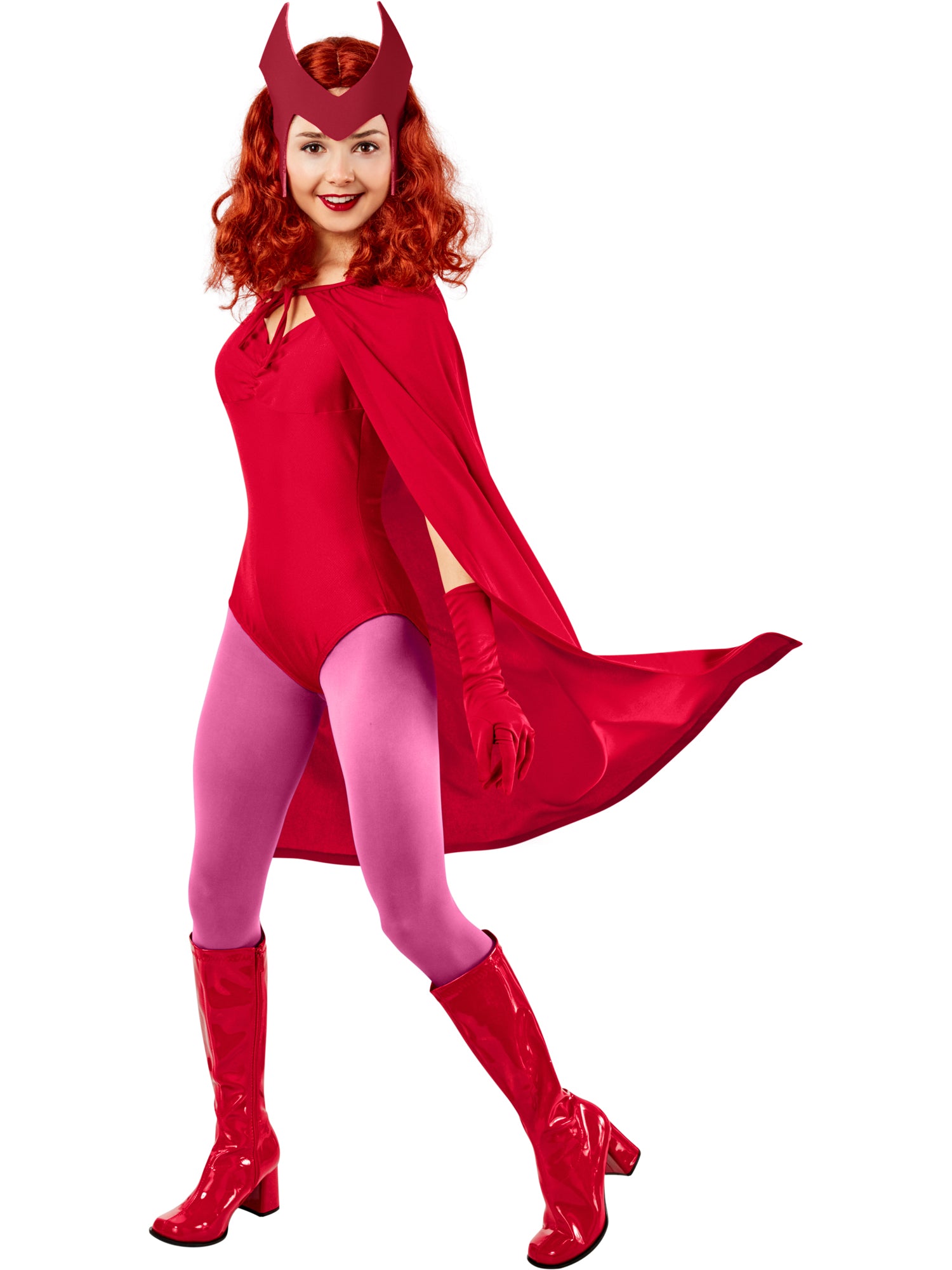 Deluxe Wanda/Scarlet Witch Halloween-Outfit Erwachsenenkostüm Von Marvel