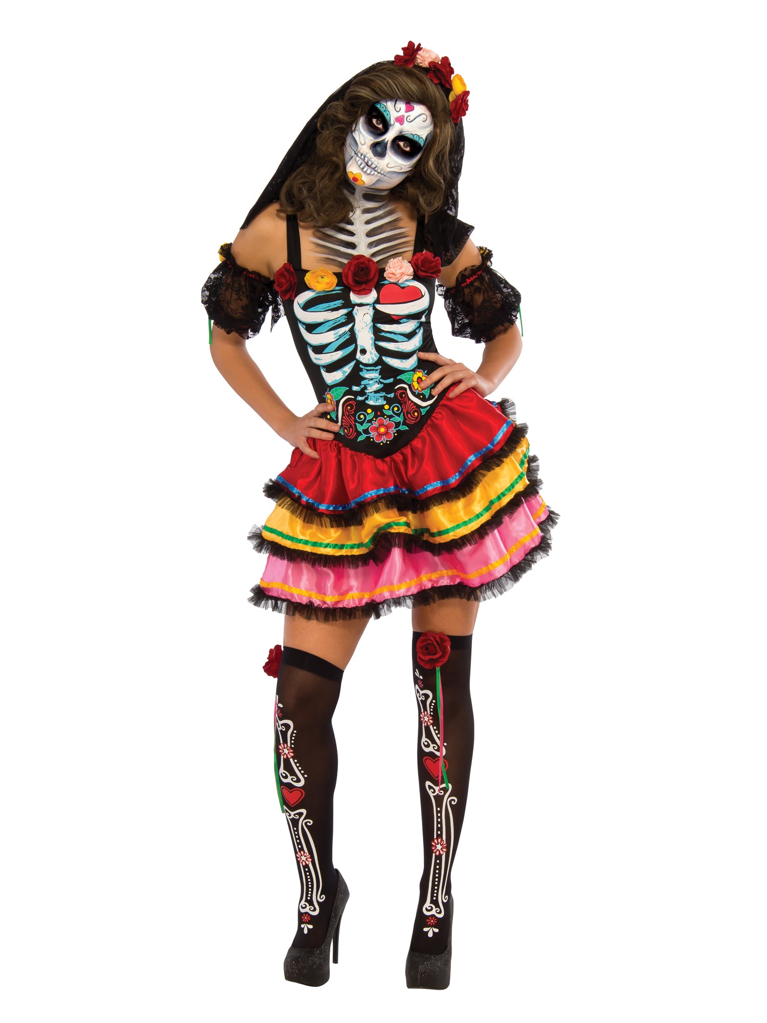 Day of the Dead Senorita Kostum