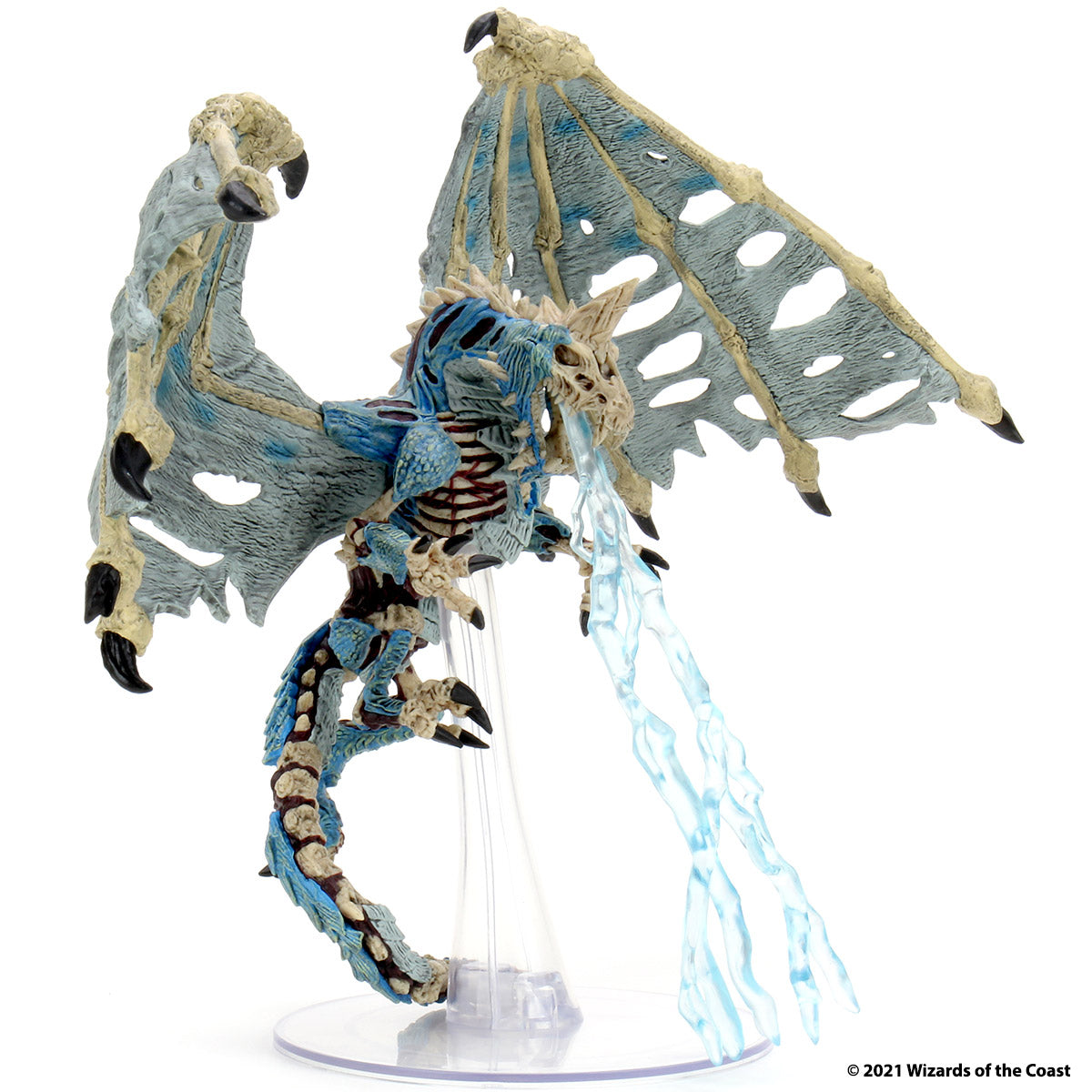 D&D Icons Of The Realms: Boneyard Premium Set - Blue Dracolich (Set18)