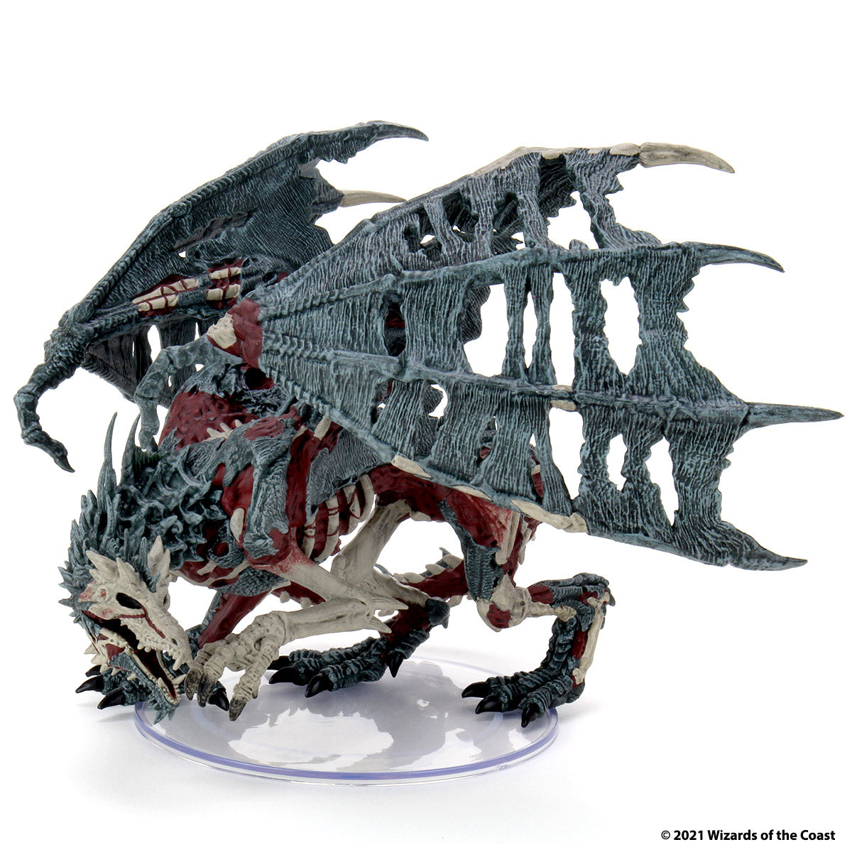 D&D Icons Of The Realms: Boneyard Premium Set - Green Dracolich (Set18)