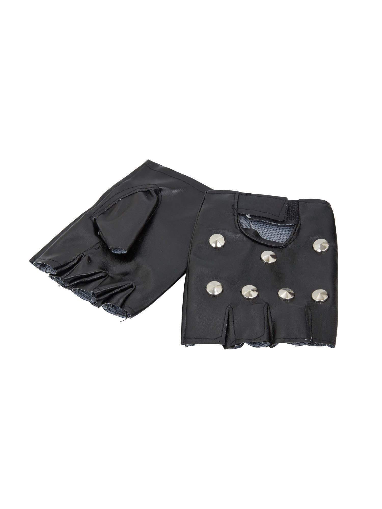 Nieten Punk Handschuhe Kostümzubehör