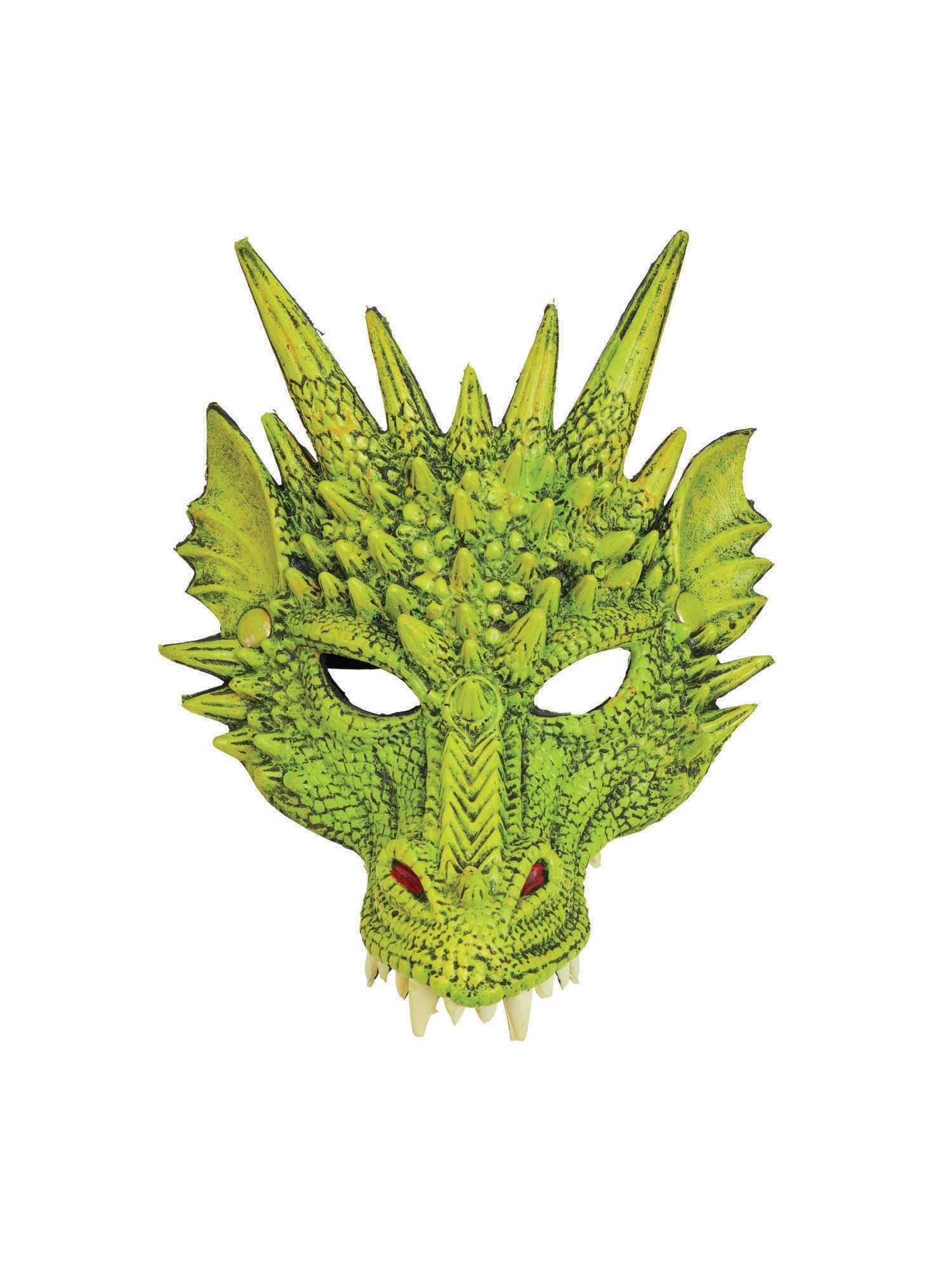 Grüne Drachen-Maske