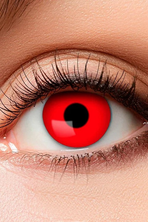 Kontaktlinsen Roter Teufel (3 Tage)