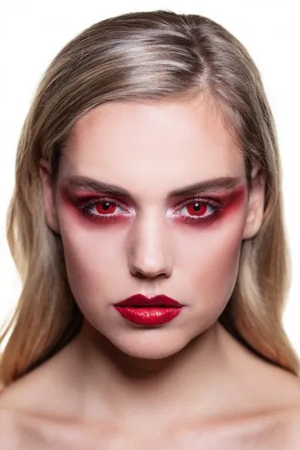 Kontaktlinsen Roter Teufel (3 Tage)