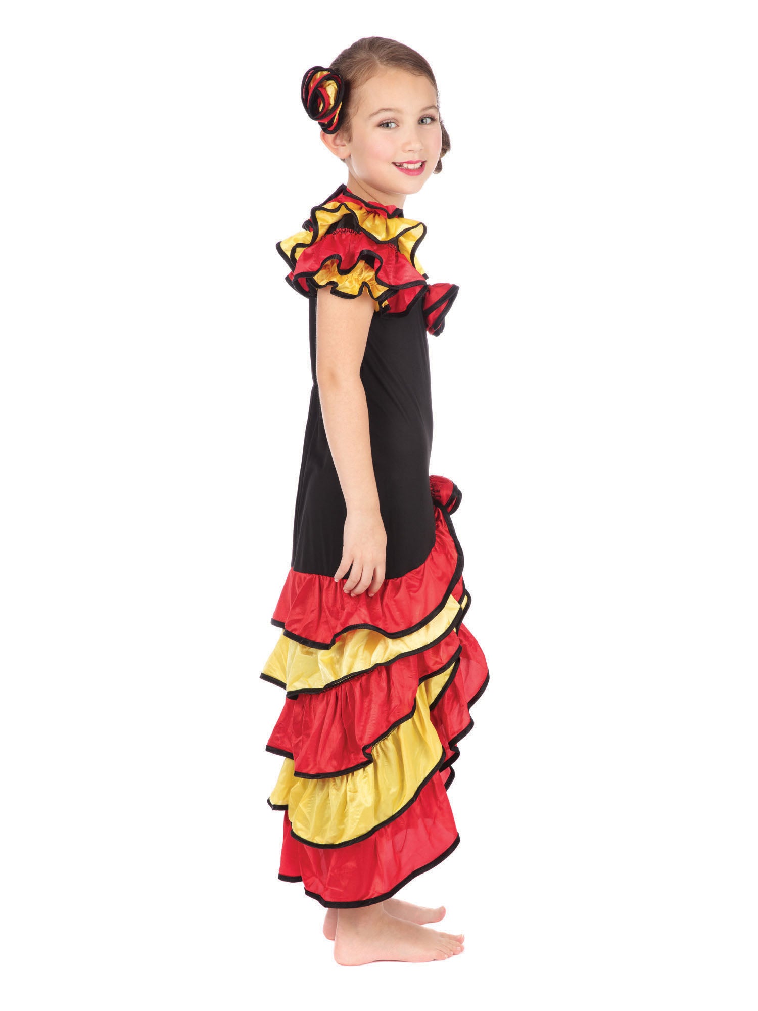 Kinder Rumba Mädchen Kostüm