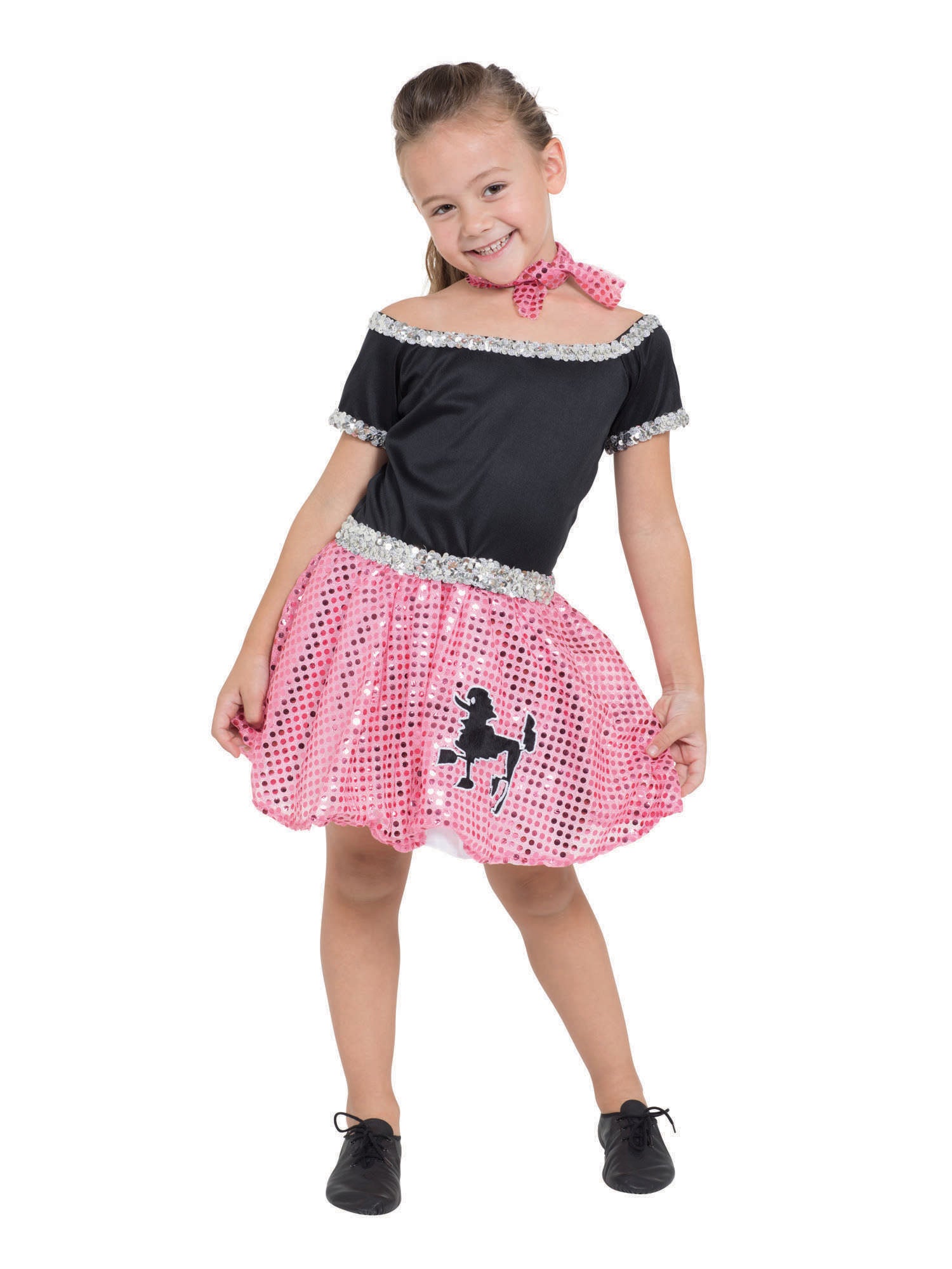 Kinder Rock 'N' Roll Paillettenkleid